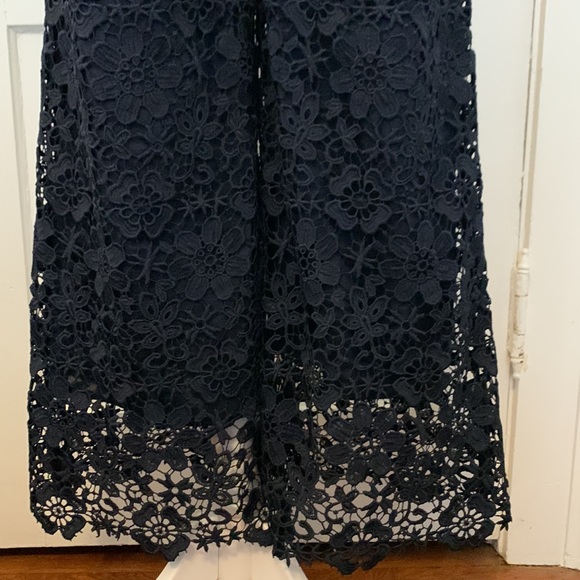 KOBI HALPERIN CROPPED CROCHET WIDE LEG PANTS - Picture 6 of 11